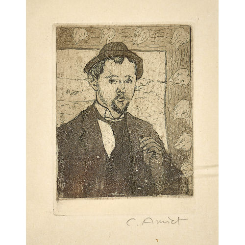 CUNO AMIET : 'Bildnis Oskar Kurt' (DOBIASCHOFSKY AUKTIONEN AG)