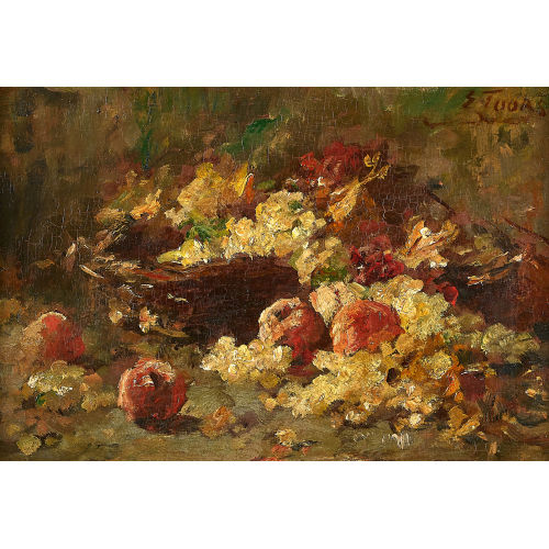 HENRI SCHOUTEN : Stillleben mit Obst (DOBIASCHOFSKY AUKTIONEN AG)