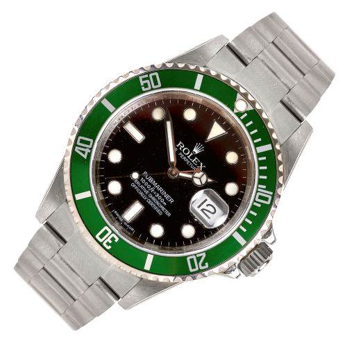 ROLEX : Herrenarmbanduhr 'Oyster Perpetual Date, Submariner' (DOBIASCHOFSKY AUKTIONEN AG)