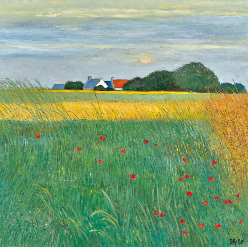 KATHY (EIGTL. THYS-BILL THYS : Sommerlandschaft in der Bretagne (DOBIASCHOFSKY AUKTIONEN AG)