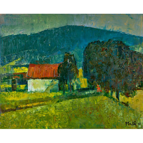 WALTER MAFLI : 'La vieille ferme' (DOBIASCHOFSKY AUKTIONEN AG)