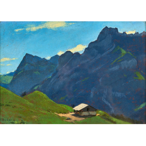 FRAN�OIS BIRBAUM : Auf der sommerlichen Alp (DOBIASCHOFSKY AUKTIONEN AG)
