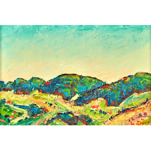 LOUIS D�RR : 'Blick aus dem Atelier' (DOBIASCHOFSKY AUKTIONEN AG)
