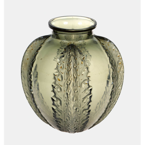 REN� LALIQUE : Vase 'Chadrons', Wingen-sur-Moder, um 1925 (DOBIASCHOFSKY AUKTIONEN AG)