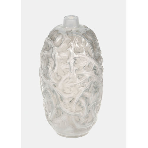 REN� LALIQUE : Vase 'Ronces', Wingen-sur-Moder, um 1921-1937 (DOBIASCHOFSKY AUKTIONEN AG)
