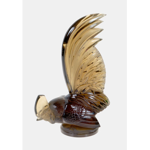 REN� LALIQUE : Briefbeschwerer 'Coq Nain', Wingen-sur-Moder, um 1925 (DOBIASCHOFSKY AUKTIONEN AG)