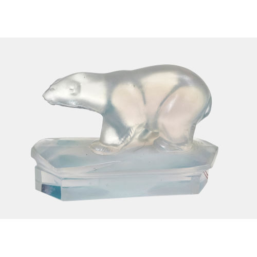 TIERFIGUR : Eisb�r, Paris (C. D�pinoix et Fils) (DOBIASCHOFSKY AUKTIONEN AG)