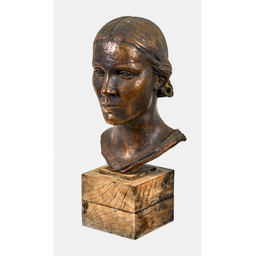 HERMANN HUBACHER : Kopfportr�t der Maria Schmied (DOBIASCHOFSKY AUKTIONEN AG)