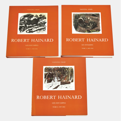 ROBERT HAINARD : Valentina Anker: 'Robert Hainard. Les Estampes' (DOBIASCHOFSKY AUKTIONEN AG)
