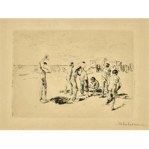 MAX LIEBERMANN : 'Badende Knaben' (DOBIASCHOFSKY AUKTIONEN AG)