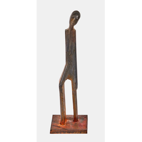 SCHANG (EIGTL. JEAN ALBERT) HUTTER : Kleine Figur mit geneigtem Kopf (DOBIASCHOFSKY AUKTIONEN AG)