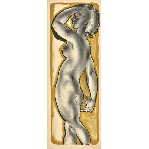 HANS ERNI : 'M�dchen mit erhobenem Arm' (DOBIASCHOFSKY AUKTIONEN AG)