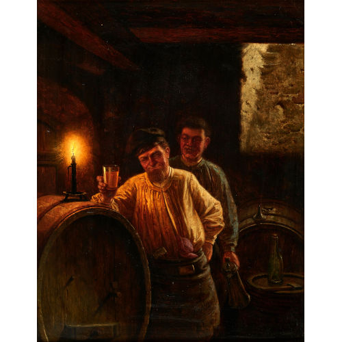 A. BAUER : Die Weinprobe (DOBIASCHOFSKY AUKTIONEN AG)