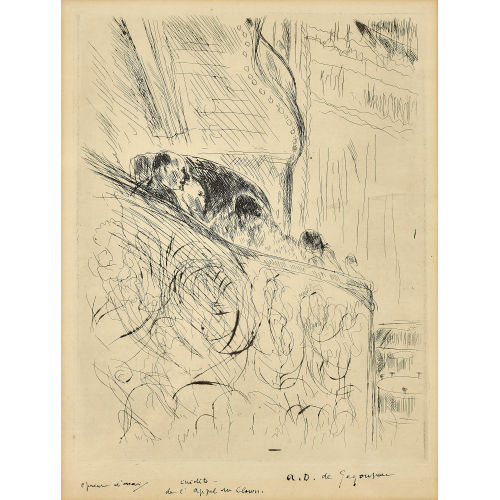 ANDR� ALBERT MARIE DUNOYER DE SEGONZAC : 'Premi�re Galerie' (DOBIASCHOFSKY AUKTIONEN AG)