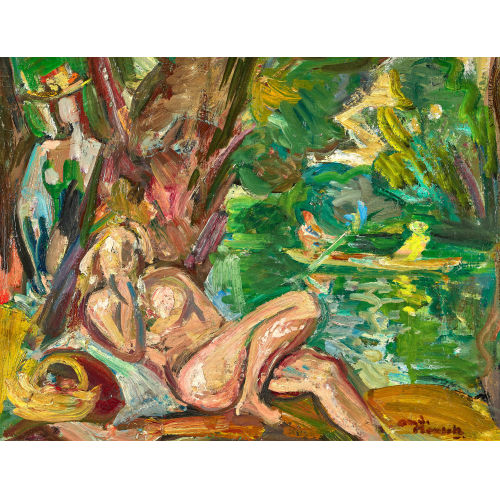 ANDR� PLANSON : Baigneuse (DOBIASCHOFSKY AUKTIONEN AG)