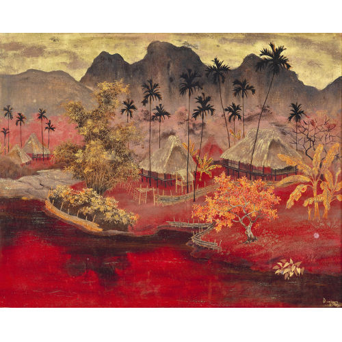 TRAN PHUC DUYEN : Flusslandschaft in Vietnam (DOBIASCHOFSKY AUKTIONEN AG)