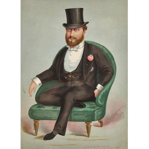 CARLO (GEN. APE) PELLEGRINI : Portr�t von Albert Edward, Prince of Wales (Edward VII.) (DOBIASCHOFSKY AUKTIONEN AG)