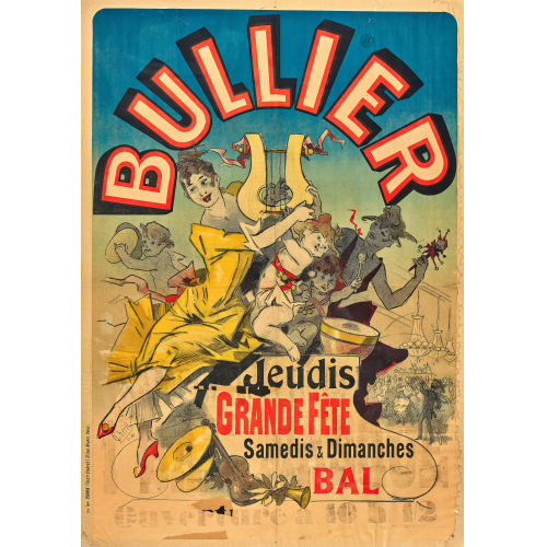 JULES CH�RET : 'Bullier' (DOBIASCHOFSKY AUKTIONEN AG)