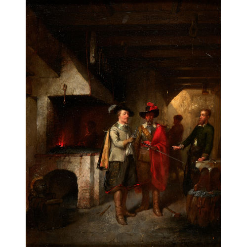 HENDRICUS JOHANNES SCHEERES : Beim Waffenschmied (DOBIASCHOFSKY AUKTIONEN AG)
