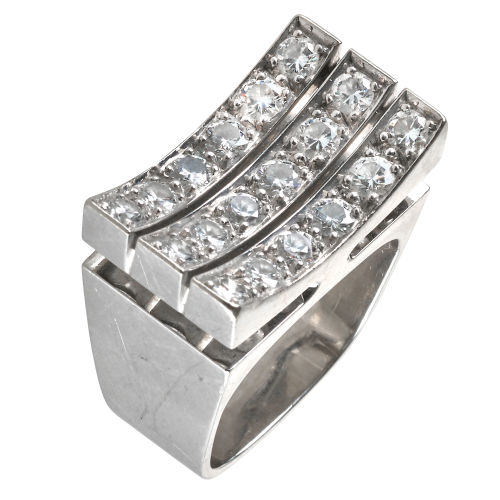 BRILLANT-RING : (DOBIASCHOFSKY AUKTIONEN AG)