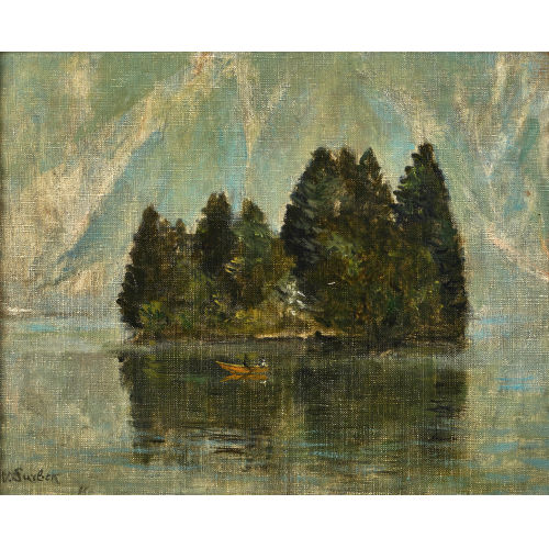 VICTOR SURBEK : Das Schn�ggeninseli im Brienzersee (DOBIASCHOFSKY AUKTIONEN AG)