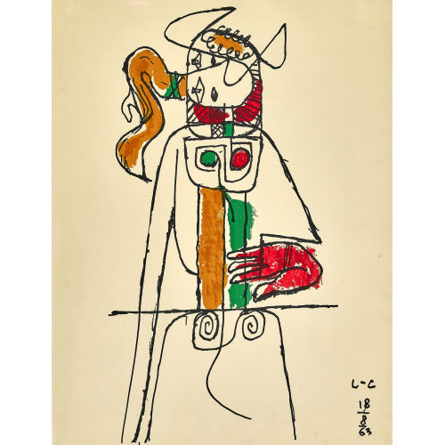 CHARLES-�DOUARD) LE CORBUSIER (EIGTL. JEANNERET : 'Toreau' (DOBIASCHOFSKY AUKTIONEN AG)