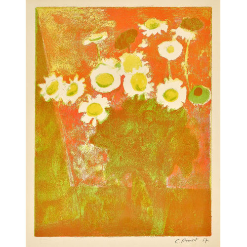 CUNO AMIET : 'Blumenstillleben: Margeriten' (DOBIASCHOFSKY AUKTIONEN AG)