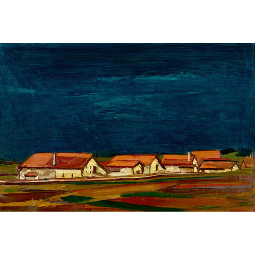 ALBERT SCHNYDER : 'Paysage au ciel bleu fonc�' (DOBIASCHOFSKY AUKTIONEN AG)