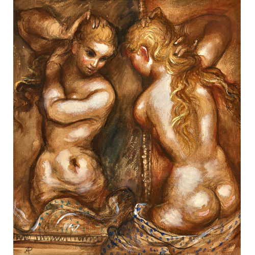 ANTON�N PROCH�ZKA : Vecern� toaleta (Die Abendtoilette) (DOBIASCHOFSKY AUKTIONEN AG)