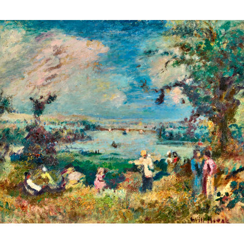 WILLI (AUCH VILEM) NOWAK : Letn� krajina (Sommerlandschaft) (DOBIASCHOFSKY AUKTIONEN AG)