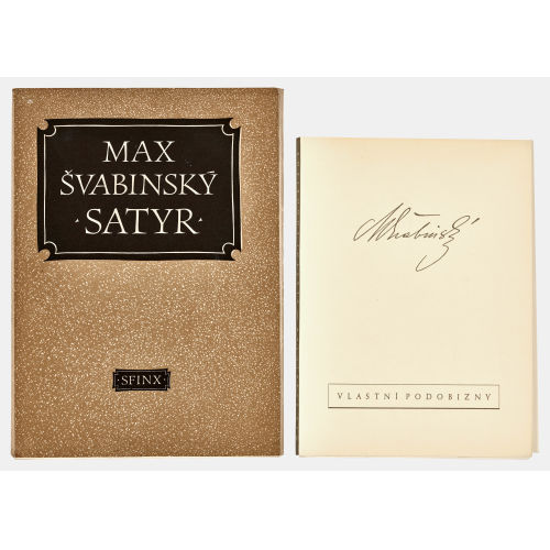 MAX SVABINSKY : Paar B�cher (DOBIASCHOFSKY AUKTIONEN AG)