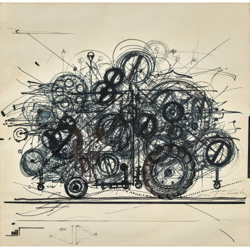 JEAN TINGUELY : 'Klamauk' (DOBIASCHOFSKY AUKTIONEN AG)