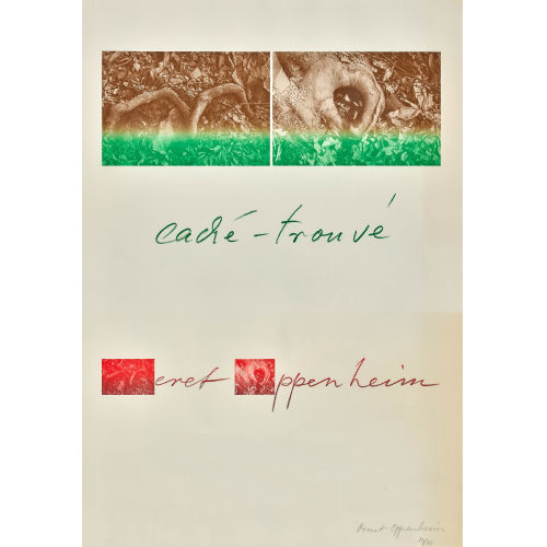MERET OPPENHEIM : 'Cach�-trouv�' (DOBIASCHOFSKY AUKTIONEN AG)