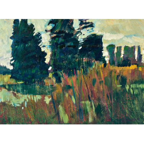 WALTER ROP�L� : Landschaft mit B�umen (DOBIASCHOFSKY AUKTIONEN AG)