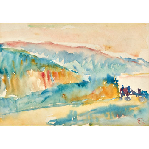 HENRI EDMOND (EIGTL. DELACROIX CROSS : 'Paysage de la C�te Proven�ale' (DOBIASCHOFSKY AUKTIONEN AG)