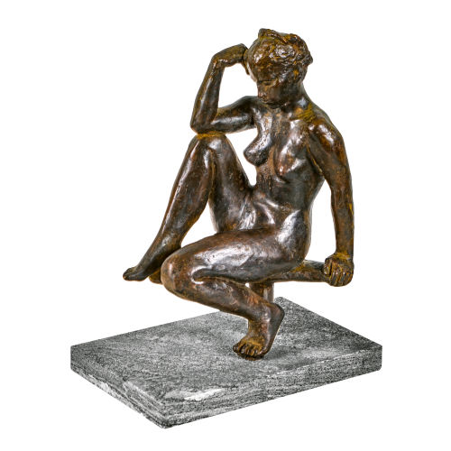 OTTO CHARLES B�NNINGER : Sitzender weiblicher Akt (DOBIASCHOFSKY AUKTIONEN AG)