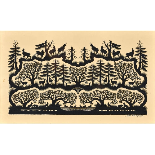 CHRISTIAN SCHWIZGEBEL : Im Wald (DOBIASCHOFSKY AUKTIONEN AG)