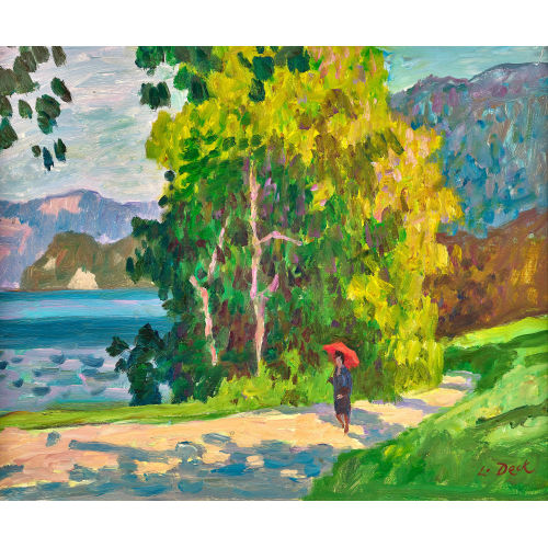 LEO DECK : 'Am Brienzersee' (DOBIASCHOFSKY AUKTIONEN AG)