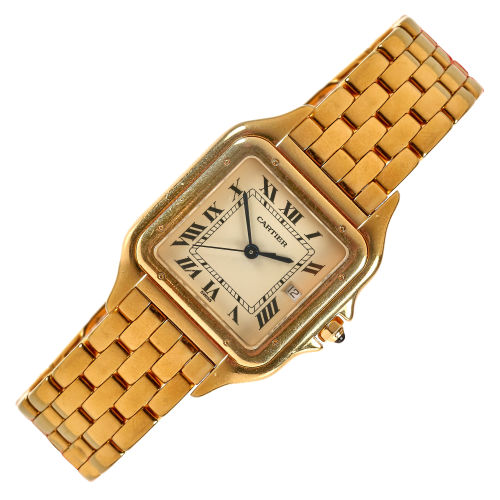 CARTIER : Armbanduhr 'Panthre de Cartier' (DOBIASCHOFSKY AUKTIONEN AG)