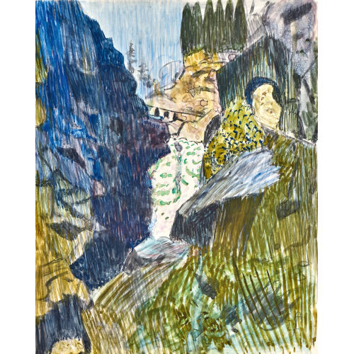CUNO AMIET : Berglandschaft (DOBIASCHOFSKY AUKTIONEN AG)