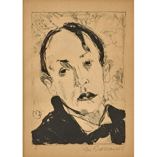 MAURICE BARRAUD : 'Autoportrait' (DOBIASCHOFSKY AUKTIONEN AG)