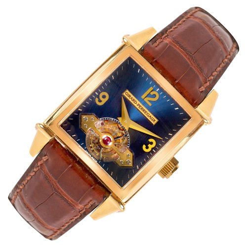 GIRARD-PERREGAUX : Herrenarmbanduhr 'Vintage 1945 Tourbillon' (DOBIASCHOFSKY AUKTIONEN AG)