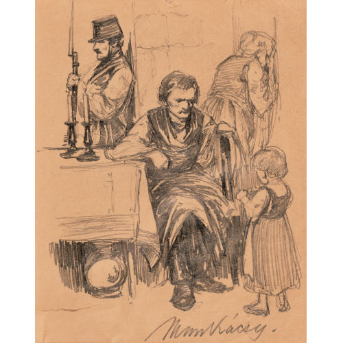 MIH�LY VON (EIGTL. LIEB MUNK�CSY : 'Der Arrestant' (DOBIASCHOFSKY AUKTIONEN AG)