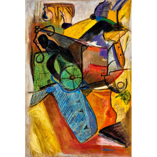 GIUSEPPE SANTOMASO : Senza titolo (DOBIASCHOFSKY AUKTIONEN AG)
