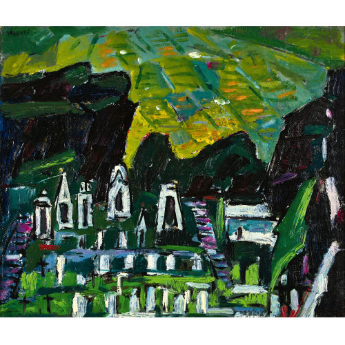 ITALO VALENTI : 'Il cimitero' (DOBIASCHOFSKY AUKTIONEN AG)