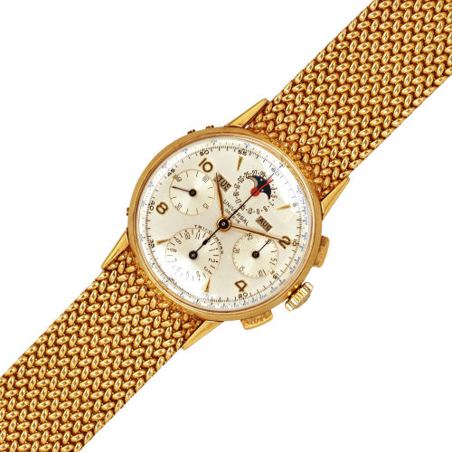 HERRENARMBANDUHR : Universal Gen�ve 'Tri-Compax' (DOBIASCHOFSKY AUKTIONEN AG)
