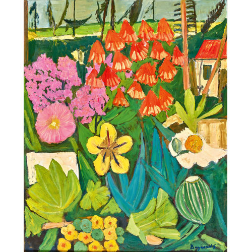 GEORGES BORGEAUD : 'Composition Fleurs' (DOBIASCHOFSKY AUKTIONEN AG)