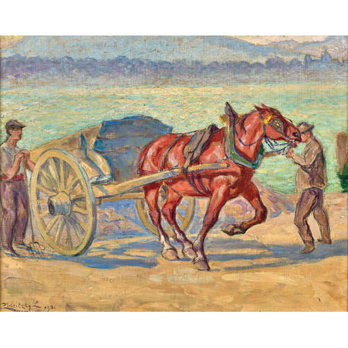 LOR�ND (AUCH ZUBRICZKY ZUBRITZKY : Cheval de trait (DOBIASCHOFSKY AUKTIONEN AG)