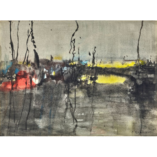 FERNAND GIAUQUE : Am See (DOBIASCHOFSKY AUKTIONEN AG)