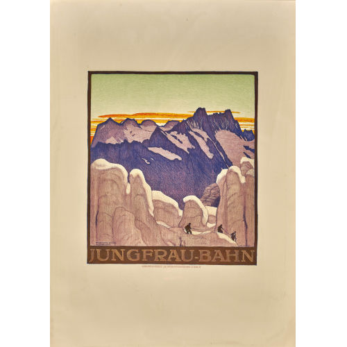 EMIL CARDINAUX : 'Jungfrau-Bahn' (DOBIASCHOFSKY AUKTIONEN AG)